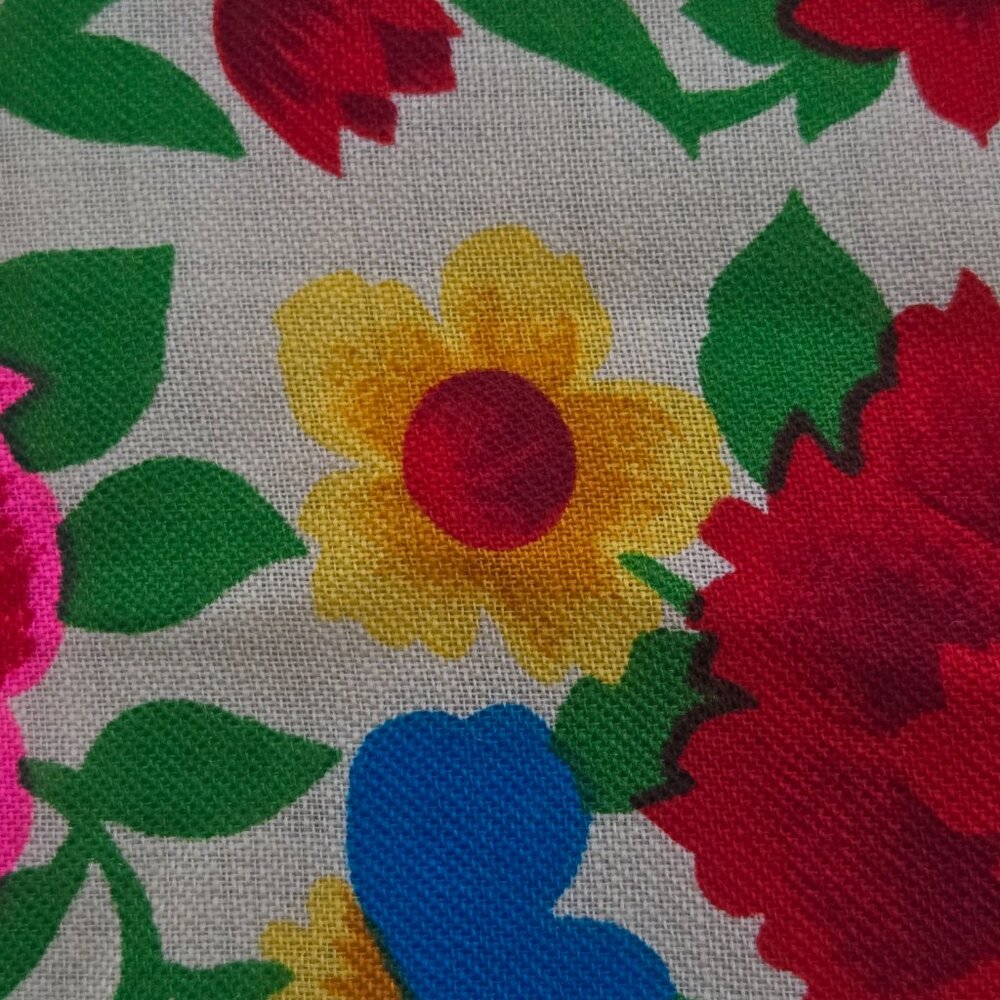 NWT Echo 100% Wool Scarf Floral - Picture 8 of 10